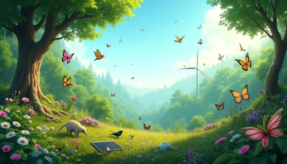 Die Verbindung zwischen Biodiversität und CO2-Reduktion verstehen