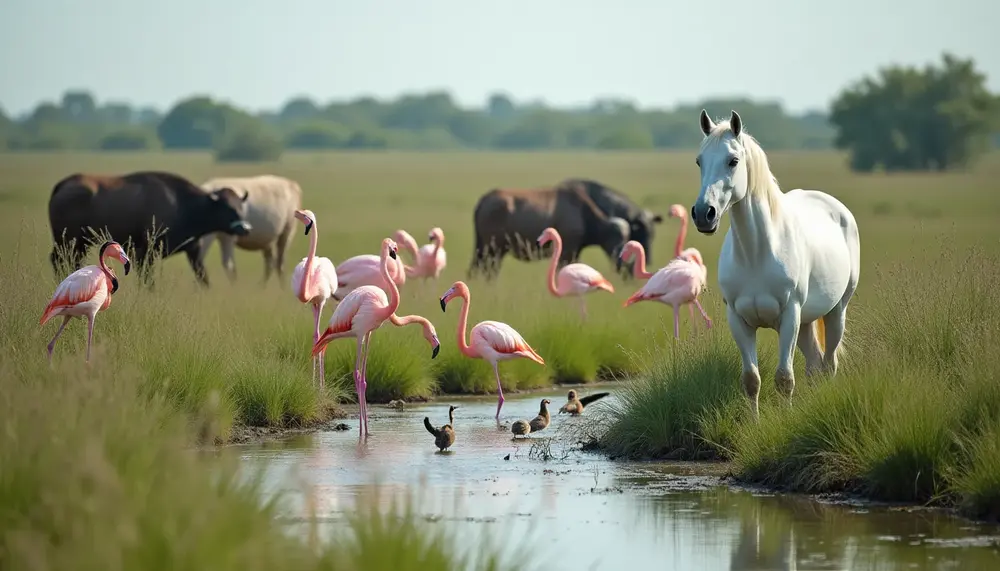 Die Vielfalt der Wildtiere in der Camargue: Ein Naturparadies
