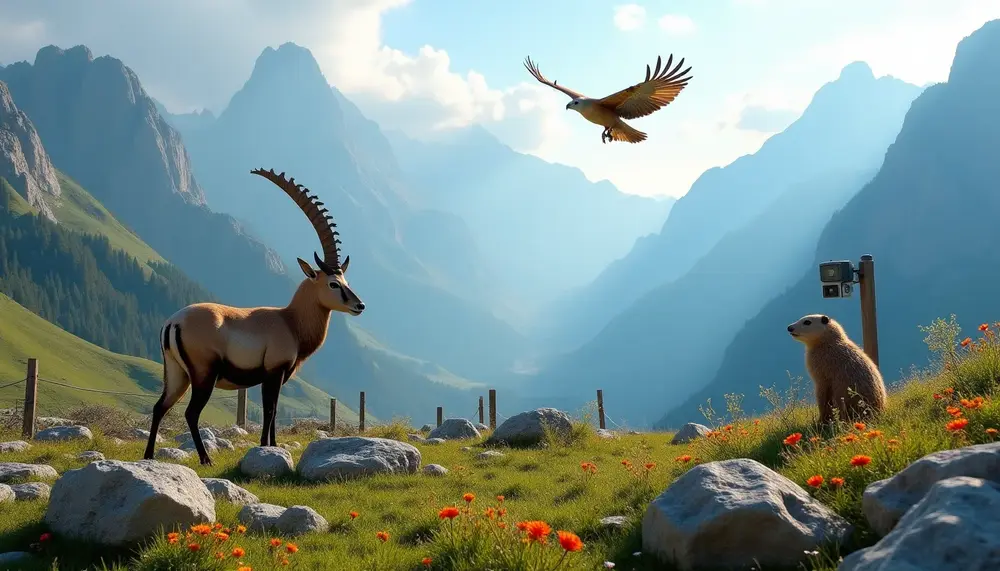 Die Wildtiere der Dolomiten: Abenteuer und Schutzmaßnahmen