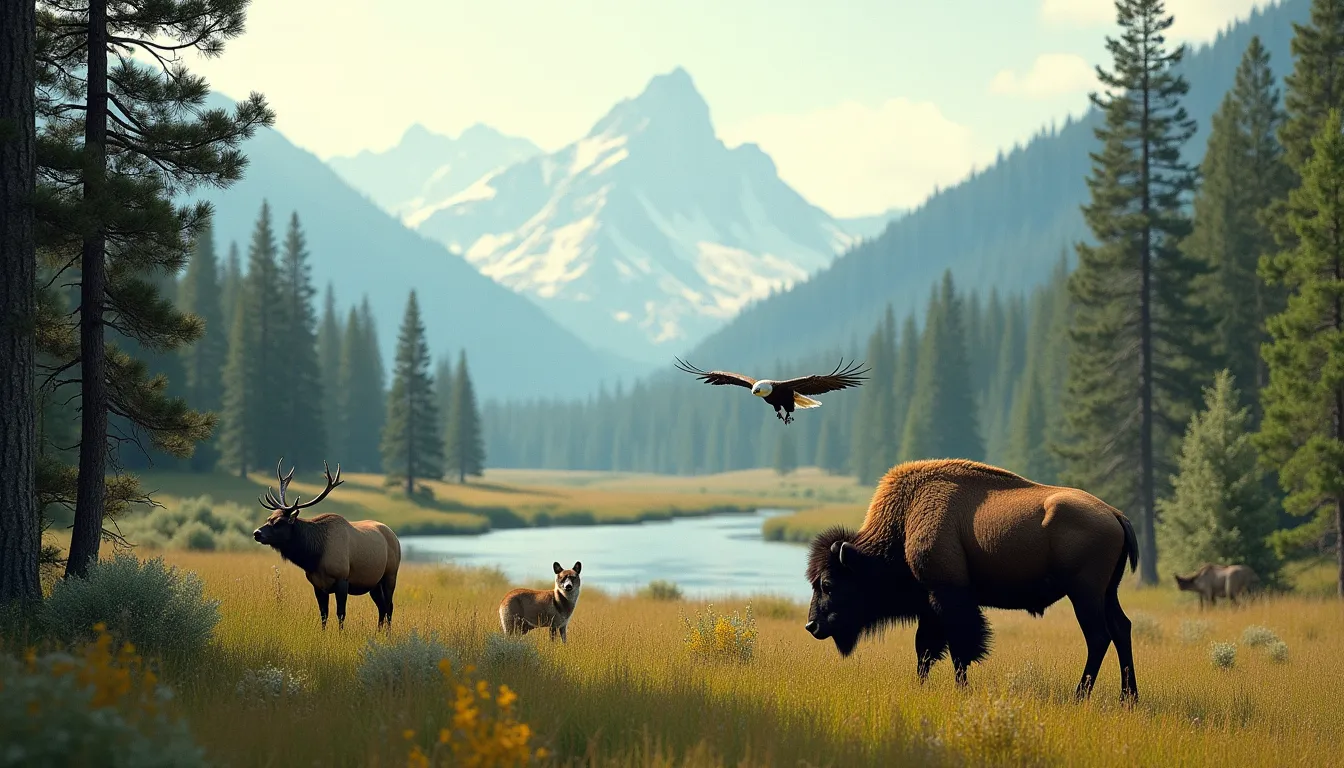 Die Wildtiere der USA: Ein Überblick über die Tierwelt der Nationalparks