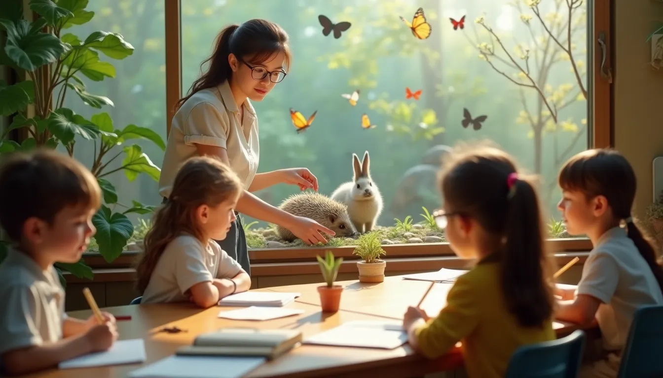 Lernen mit Wildtieren: Kreative Ideen für den Unterricht in der Grundschule