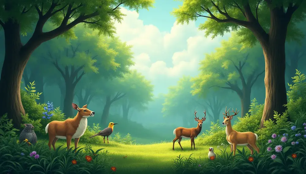 Wie der Wald zur Erhaltung von Lebensräumen beiträgt